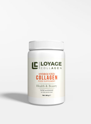 Yüksek Biyoaktif Çift Hidrolize %100 Saf Collagen Kolajen 300gr 30 Günlük